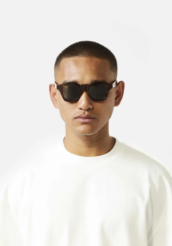 Shop MKI SQUARE ACETATE SUNGLASSES Tortoise MKI MIYUKI ZOKU Eyewear Shop MKI SQUARE ACETATE SUNGLASSES Tortoise MKI MIYUKI ZOKU Eyewear