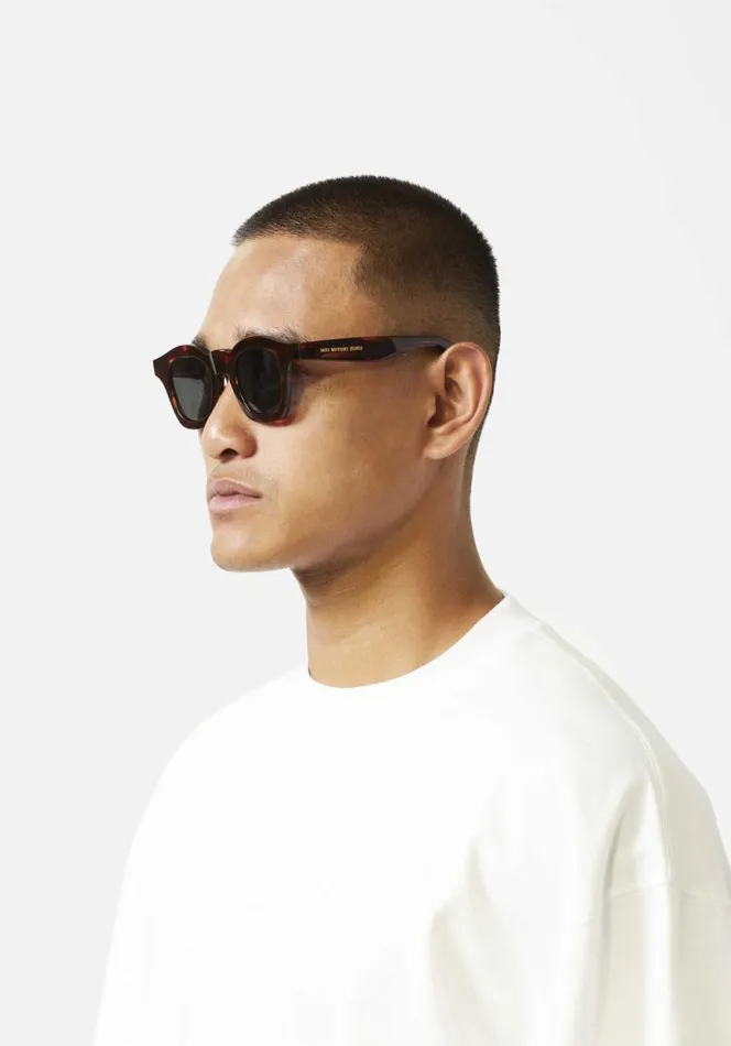 Shop MKI SQUARE ACETATE SUNGLASSES Tortoise MKI MIYUKI ZOKU Eyewear Shop MKI SQUARE ACETATE SUNGLASSES Tortoise MKI MIYUKI ZOKU Eyewear