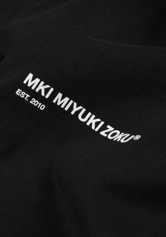Shop MKI SQUARE LONGSLEEVE Black MKI MIYUKI ZOKU TShirts