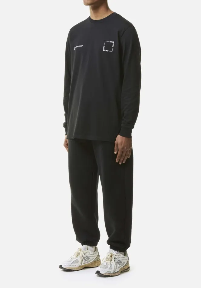 Shop MKI SQUARE LONGSLEEVE Black MKI MIYUKI ZOKU TShirts