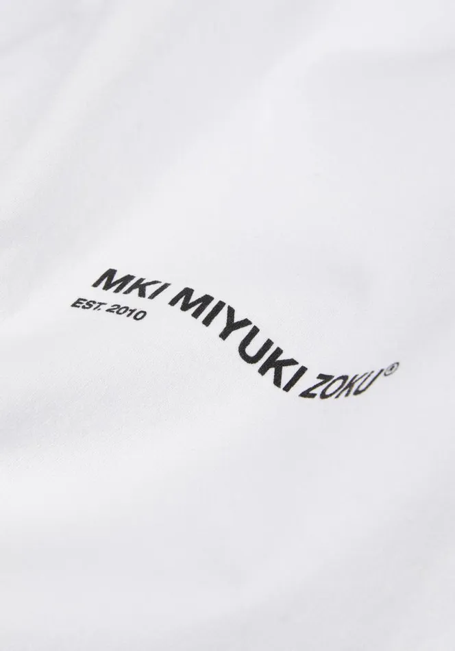 Shop MKI SQUARE TSHIRT White MKI MIYUKI ZOKU TShirts