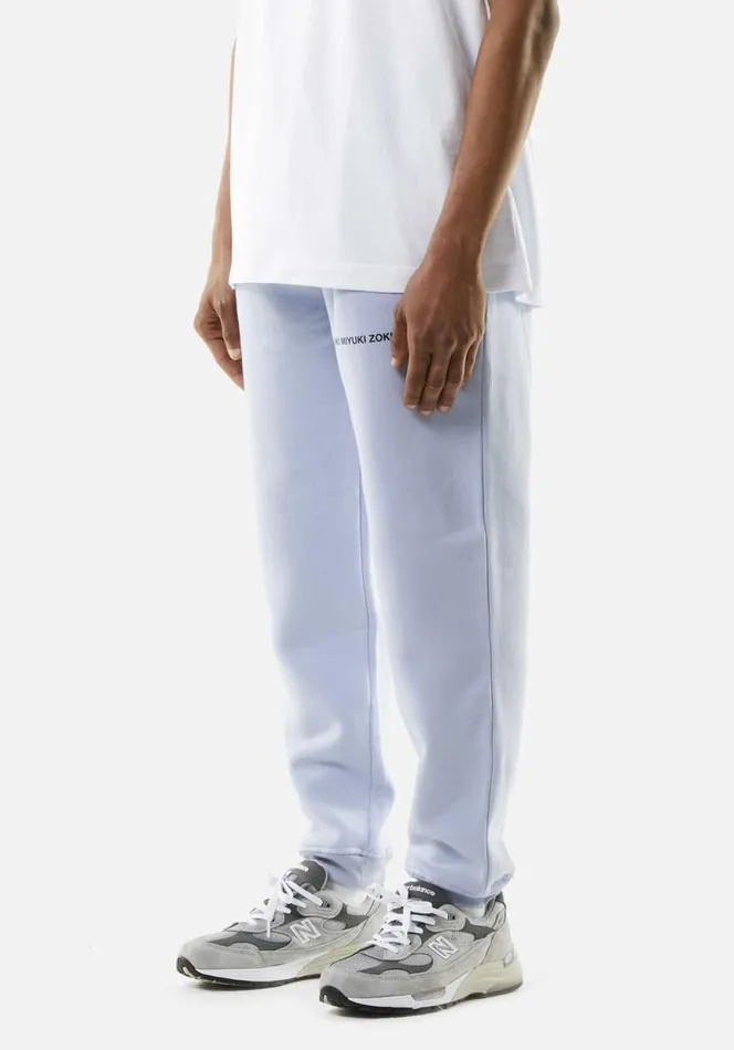 Shop MKI STAPLE JOGGERS Light Blue MKI MIYUKI ZOKU Trousers