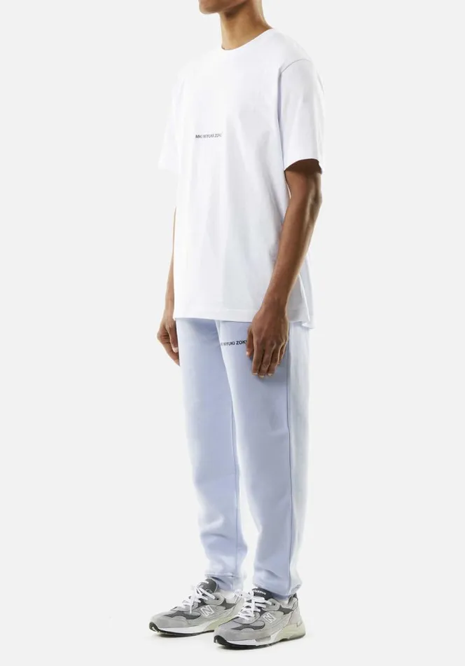 Shop MKI STAPLE JOGGERS Light Blue MKI MIYUKI ZOKU Trousers
