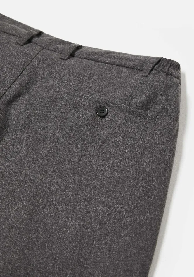 Shop MKI SUIT TROUSERS Charcoal MKI MIYUKI ZOKU Trousers