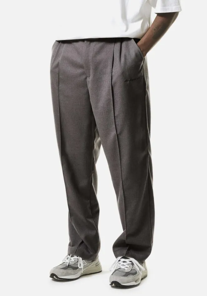 Shop MKI SUIT TROUSERS Charcoal MKI MIYUKI ZOKU Trousers