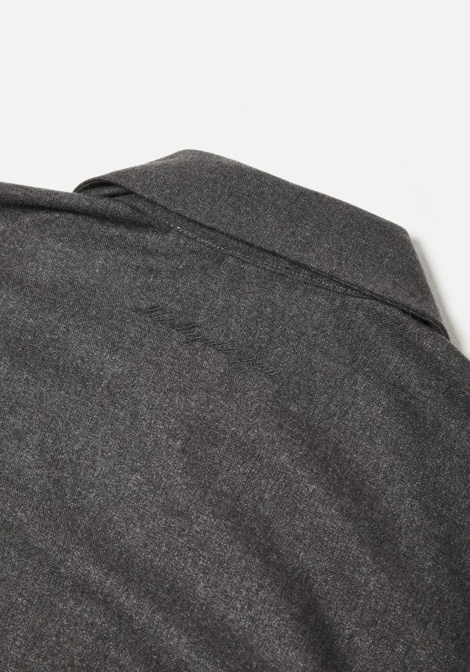 Shop MKI SUIT ZIP SHIRT Charcoal MKI MIYUKI ZOKU Shirts
