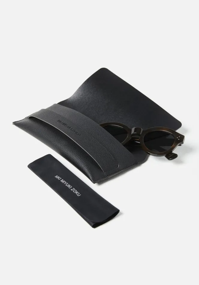 Shop MKI THICK KEYHOLE ACETATE SUNGLASSES Blue Tortoise MKI MIYUKI ZOKU Eyewear Shop MKI THICK KEYHOLE ACETATE SUNGLASSES Blue Tortoise MKI MIYUKI ZOKU Eyewear
