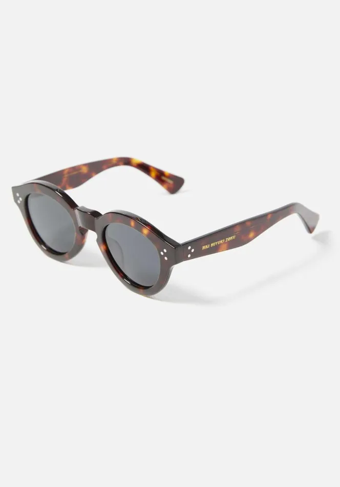 Shop MKI THICK KEYHOLE ACETATE SUNGLASSES Tortoise MKI MIYUKI ZOKU Eyewear Shop MKI THICK KEYHOLE ACETATE SUNGLASSES Tortoise MKI MIYUKI ZOKU Eyewear