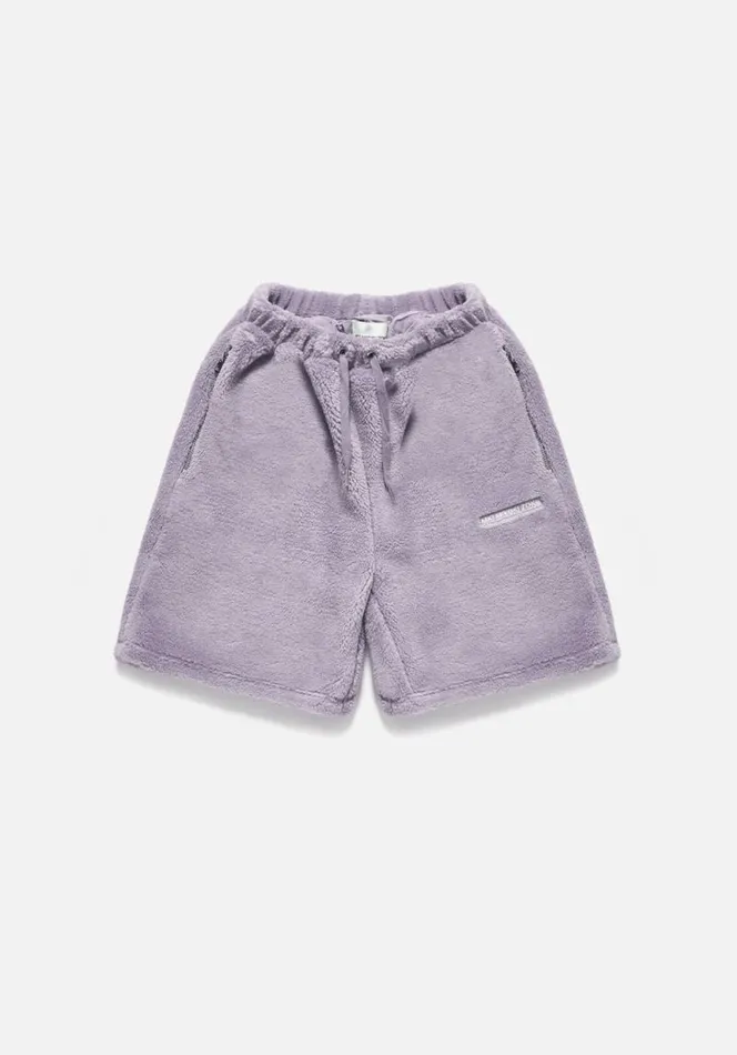 Shop MKI V2 SHERPA SHORTS Lavender MKI MIYUKI ZOKU Shorts