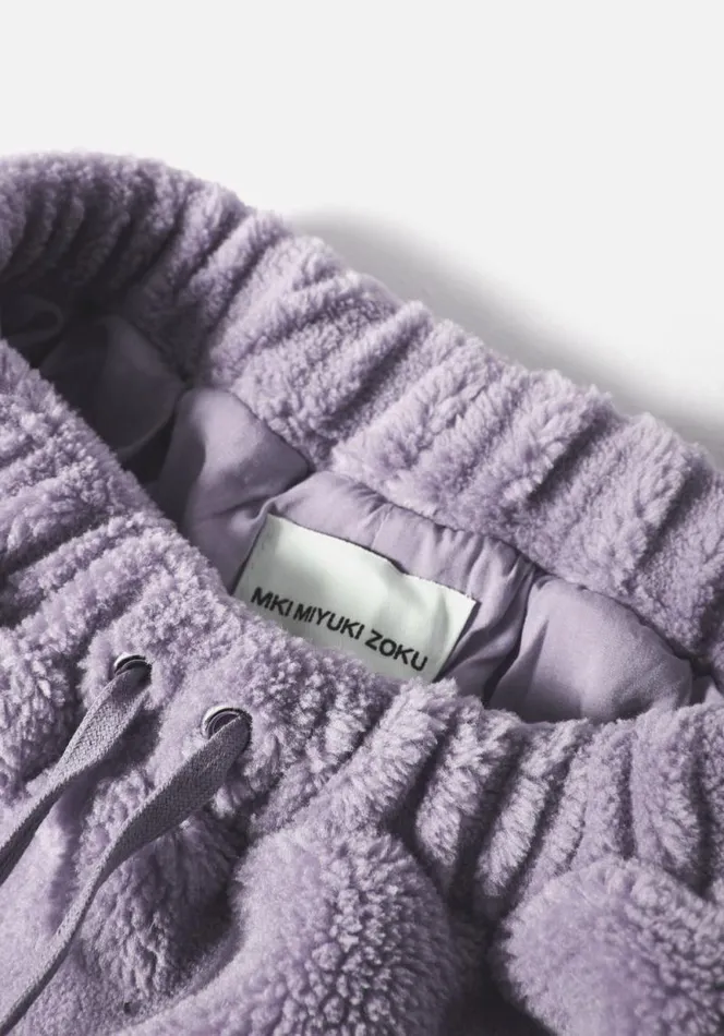 Shop MKI V2 SHERPA SHORTS Lavender MKI MIYUKI ZOKU Shorts