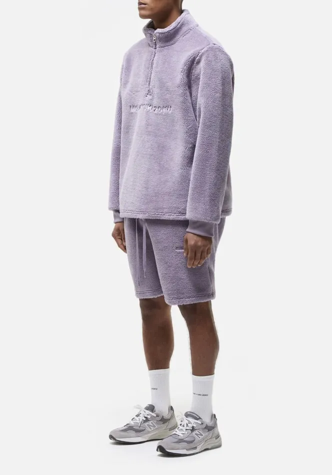 Shop MKI V2 SHERPA SHORTS Lavender MKI MIYUKI ZOKU Shorts