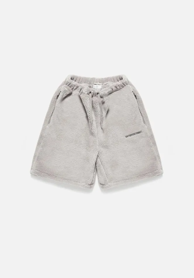 Shop MKI V2 SHERPA SHORTS Light Grey MKI MIYUKI ZOKU Shorts