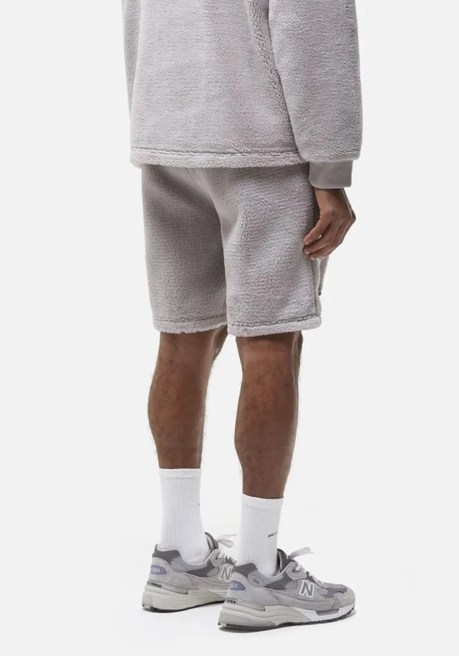 Shop MKI V2 SHERPA SHORTS Light Grey MKI MIYUKI ZOKU Shorts