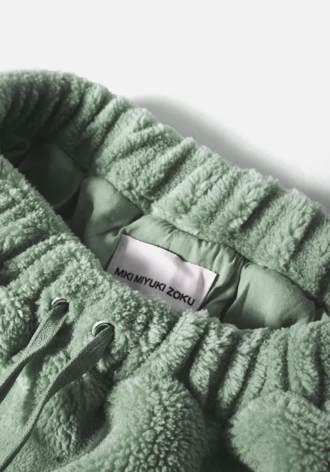 Shop MKI V2 SHERPA SHORTS Sage Green MKI MIYUKI ZOKU Shorts