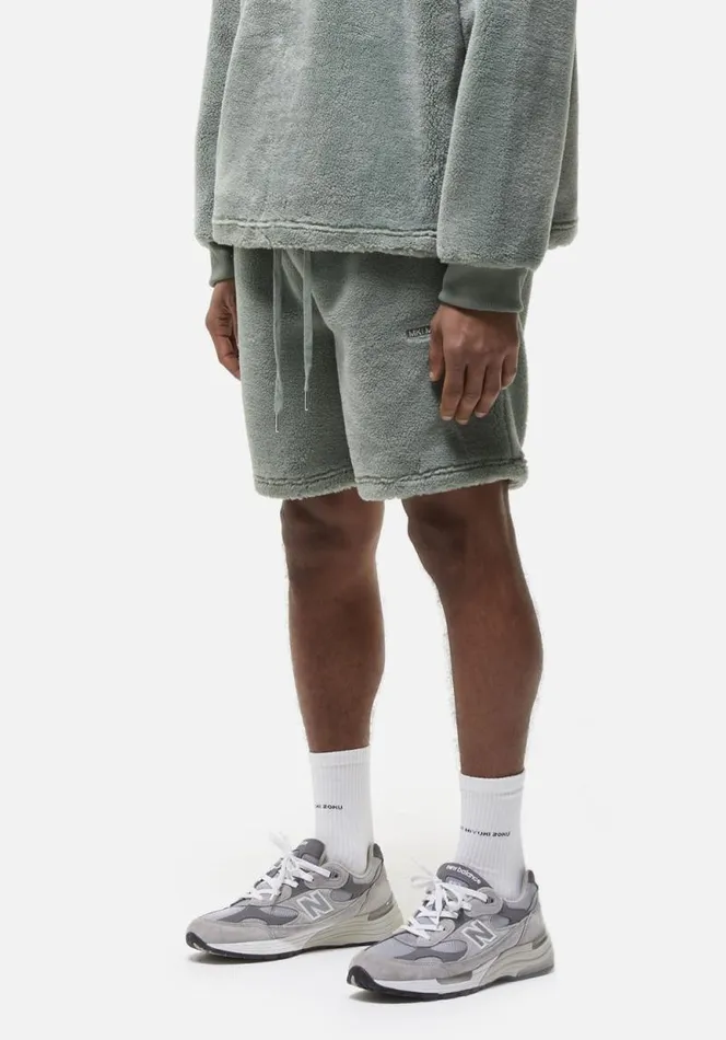 Shop MKI V2 SHERPA SHORTS Sage Green MKI MIYUKI ZOKU Shorts