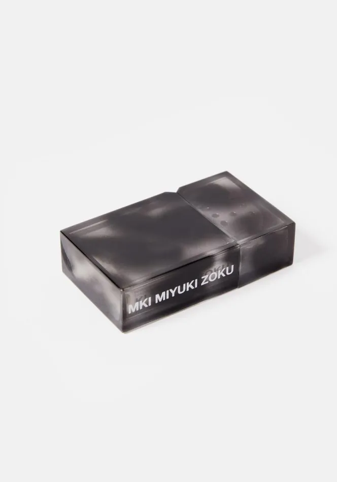 Shop MKI X TSUBOTA PEARL HARD EDGE LIGHTER MARBLE Black Tortoise MKI MIYUKI ZOKU Lifestyle