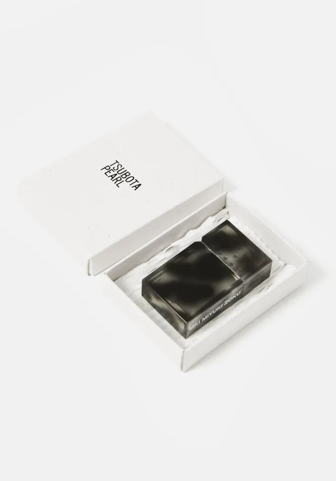 Shop MKI X TSUBOTA PEARL HARD EDGE LIGHTER MARBLE Black Tortoise MKI MIYUKI ZOKU Lifestyle