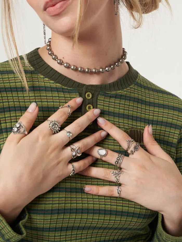 Shop Mystic Rings Set Minga London Accessories Shop Mystic Rings Set Minga London Accessories