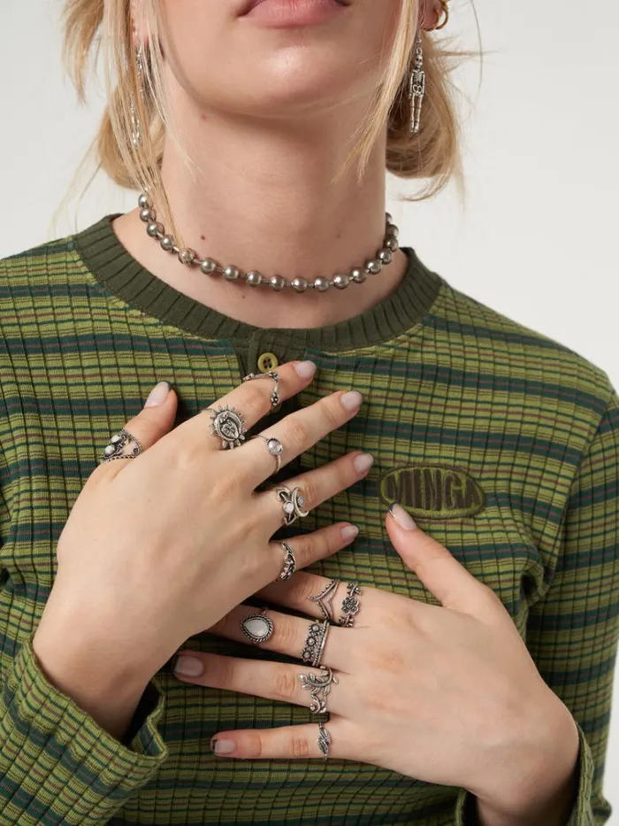Shop Mystic Rings Set Minga London Accessories Shop Mystic Rings Set Minga London Accessories