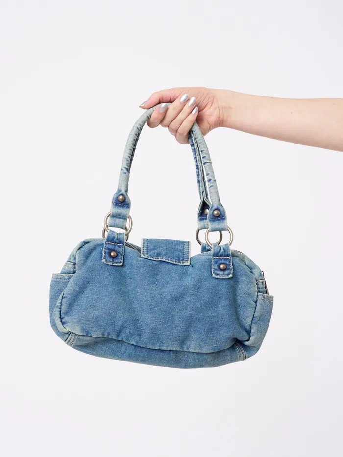 Shop Star Girl Denim Y2k Handbag Minga London Accessories