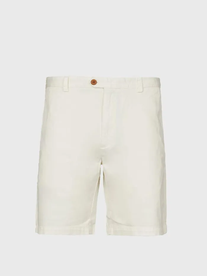 Shorts and Swim Trunks Mens Paul Stuart Twill Cotton Walk Short Khaki