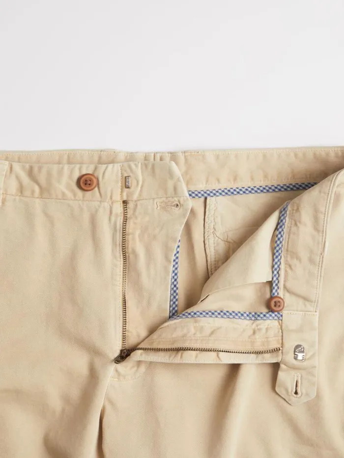 Shorts and Swim Trunks Mens Paul Stuart Twill Cotton Walk Short Khaki Shorts and Swim Trunks Mens Paul Stuart Twill Cotton Walk Short Khaki