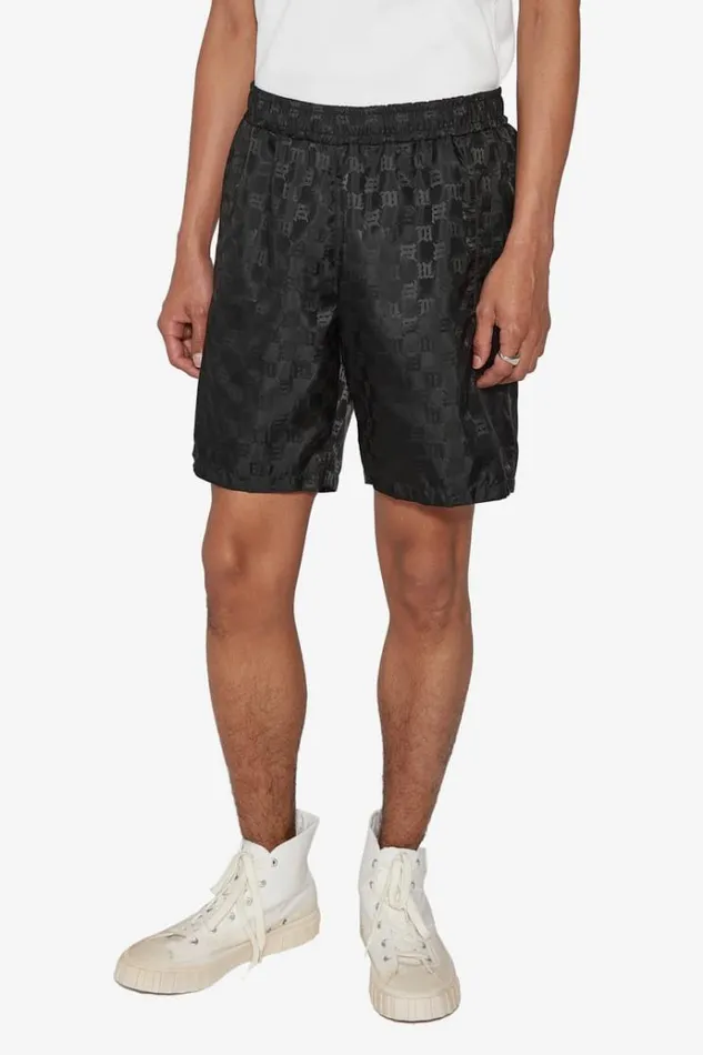 Shorts Men MISBHV Nylon Monogram Shorts Black