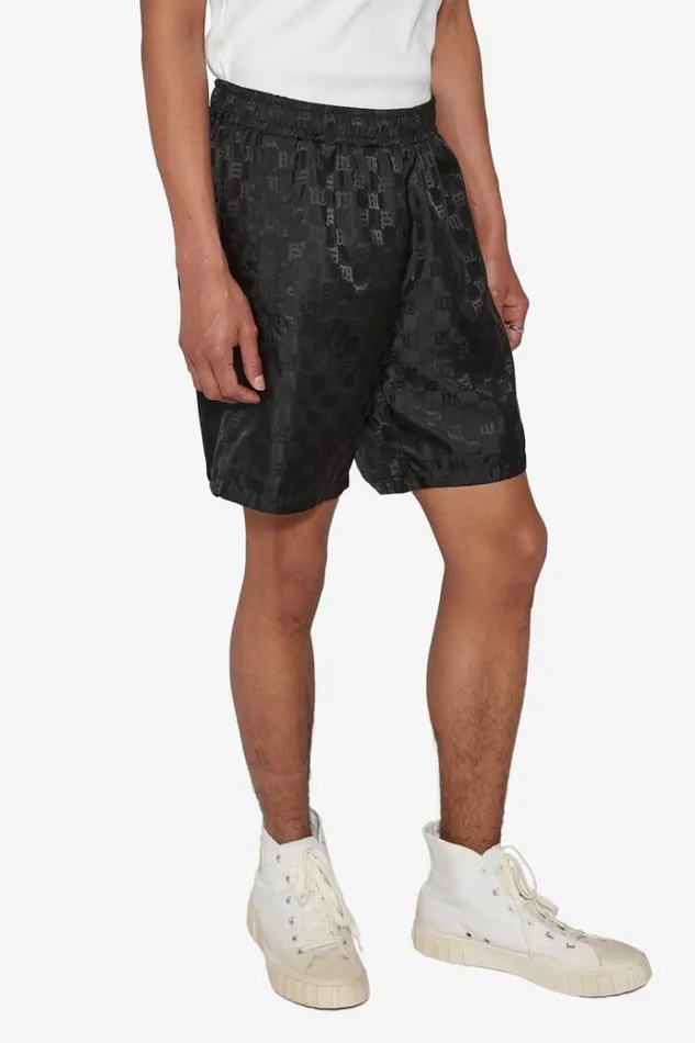 Shorts Men MISBHV Nylon Monogram Shorts Black