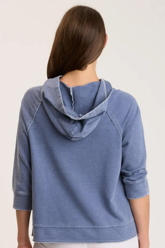Shula Hoodie Skyscape Burnout Clothing XCVI Sweatshirts