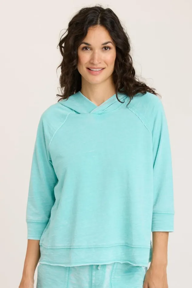 Shula Hoodie Undine Burnout Clothing XCVI Sweatshirts