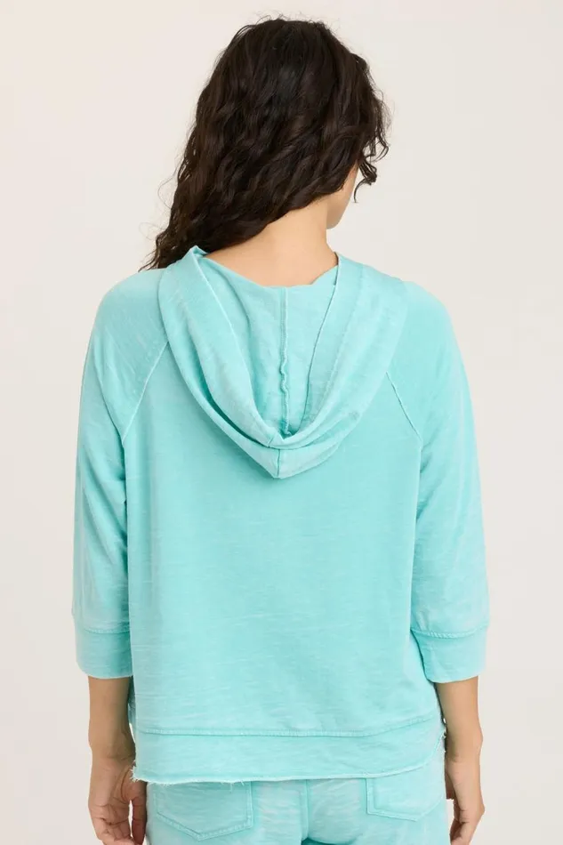 Shula Hoodie Undine Burnout Clothing XCVI Sweatshirts