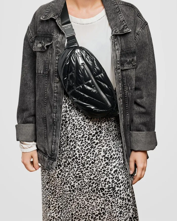 Ski Puffer Bum Bag Black Women Aimee Kestenberg Bum Bags and Belt Bags