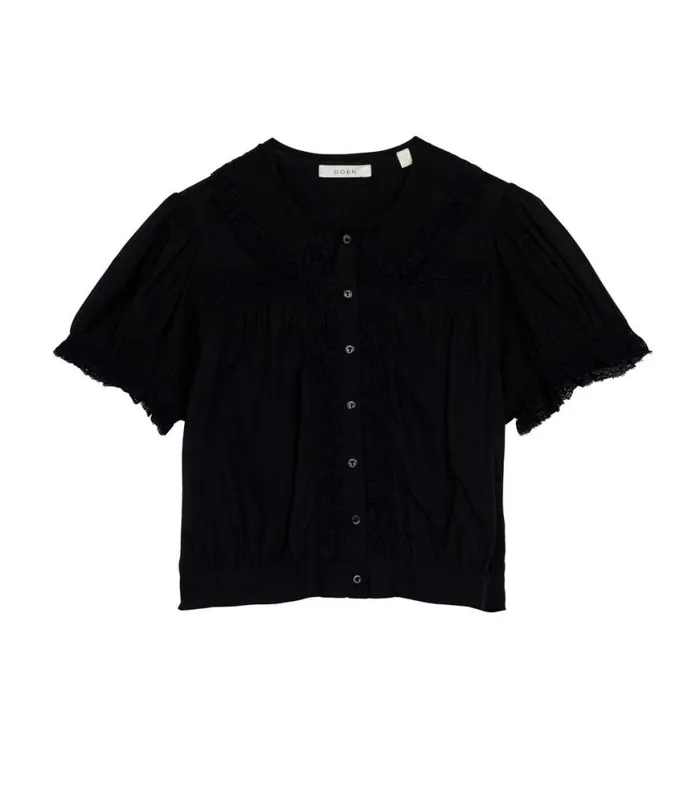 SKYLARK TOP Black Shop DEN Tops