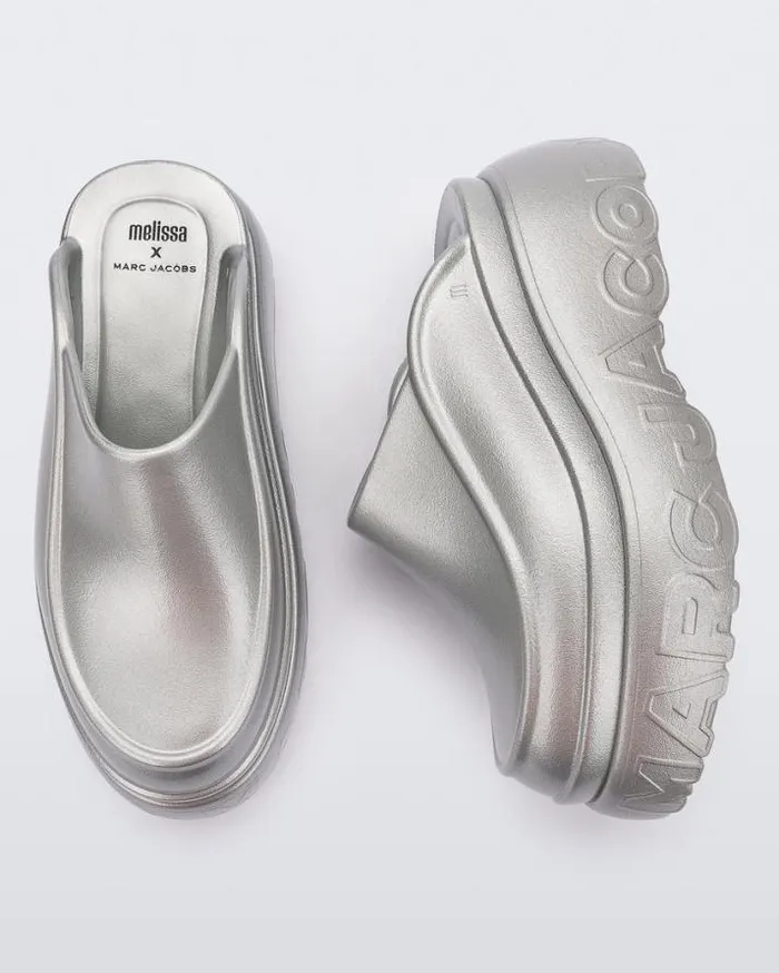 Slides Women Melissa Clog Silver