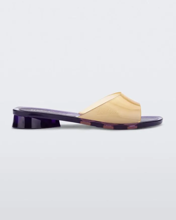 Slides Women Melissa Kim Purpleyellow