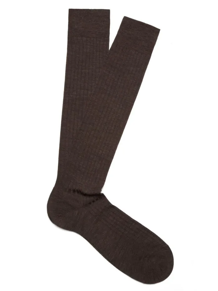 Socks Mens Paul Stuart Basic Dress Sock Black