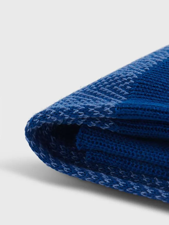 Socks Mens Paul Stuart Cotton Herringbone Sock Dark Blue