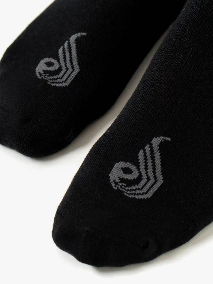 Socks Womens Ryderwear No Show Socks Black