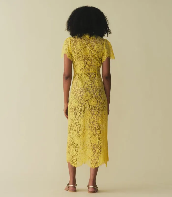 SOHANA DRESS Daffodil Yellow Shop DEN Dresses