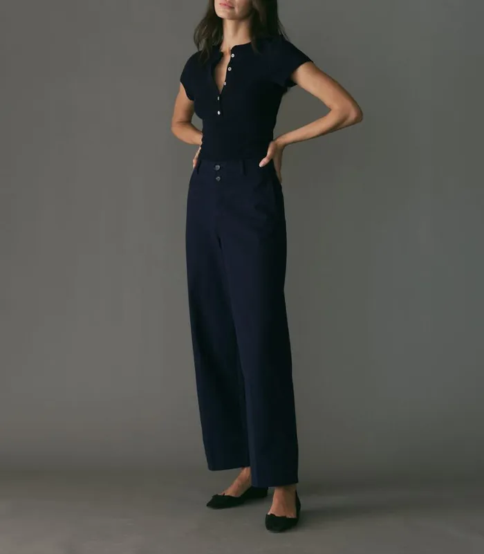 SOLENE PANT Navy Shop DEN Pants and Shorts