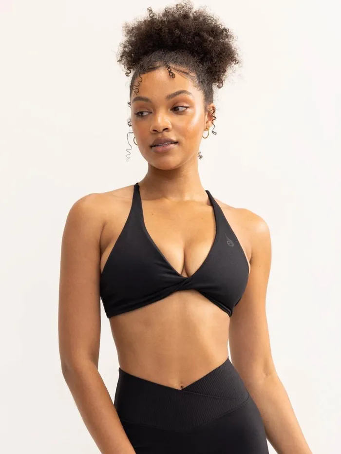Sports Bras Womens Ryderwear Activate Twist Sports Bra Black