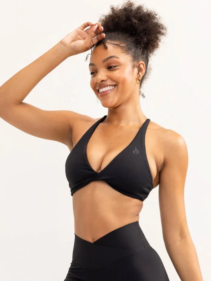 Sports Bras Womens Ryderwear Activate Twist Sports Bra Black