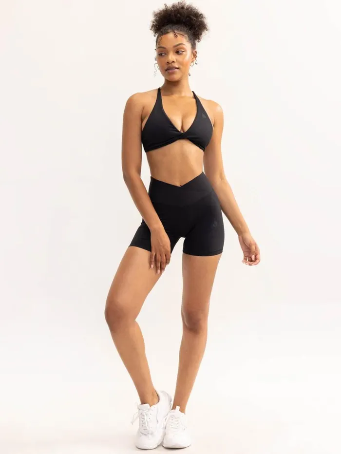 Sports Bras Womens Ryderwear Activate Twist Sports Bra Black