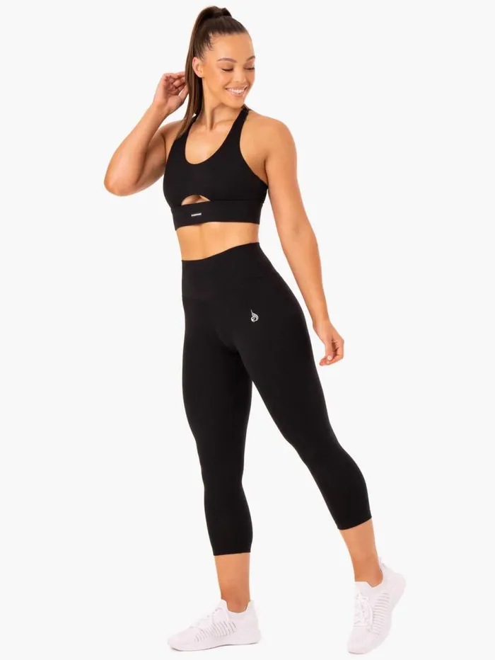 Sports Bras Womens Ryderwear Base Racer Back Sports Bra Black