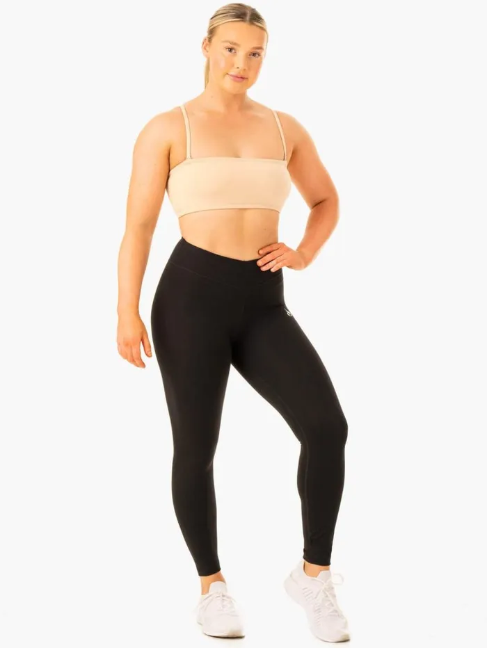 Sports Bras Womens Ryderwear Convertible Bandeau Sports Bra Sand
