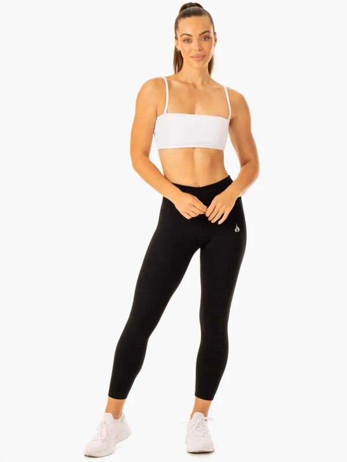 Sports Bras Womens Ryderwear Convertible Bandeau Sports Bra White