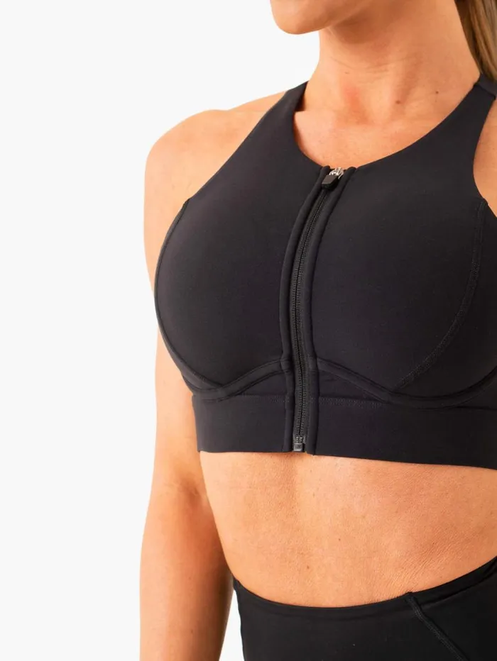 Sports Bras Womens Ryderwear Critical High Impact Sports Bra Black
