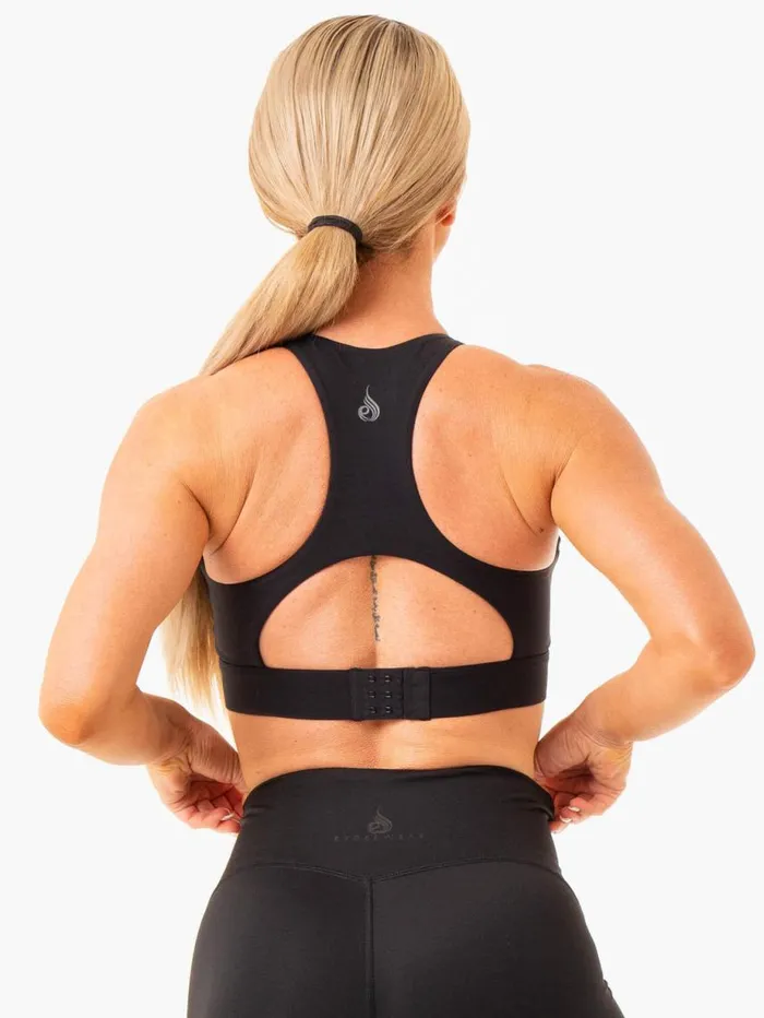 Sports Bras Womens Ryderwear Critical High Impact Sports Bra Black