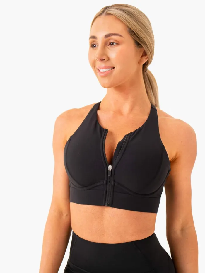 Sports Bras Womens Ryderwear Critical High Impact Sports Bra Black