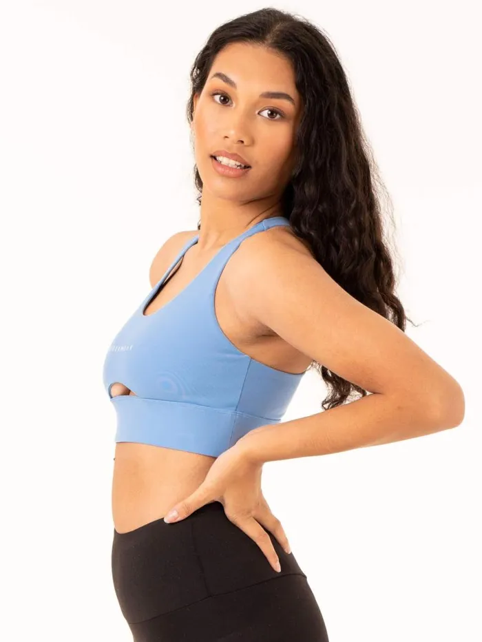 Sports Bras Womens Ryderwear Focus Contour Sports Bra Sky Blue